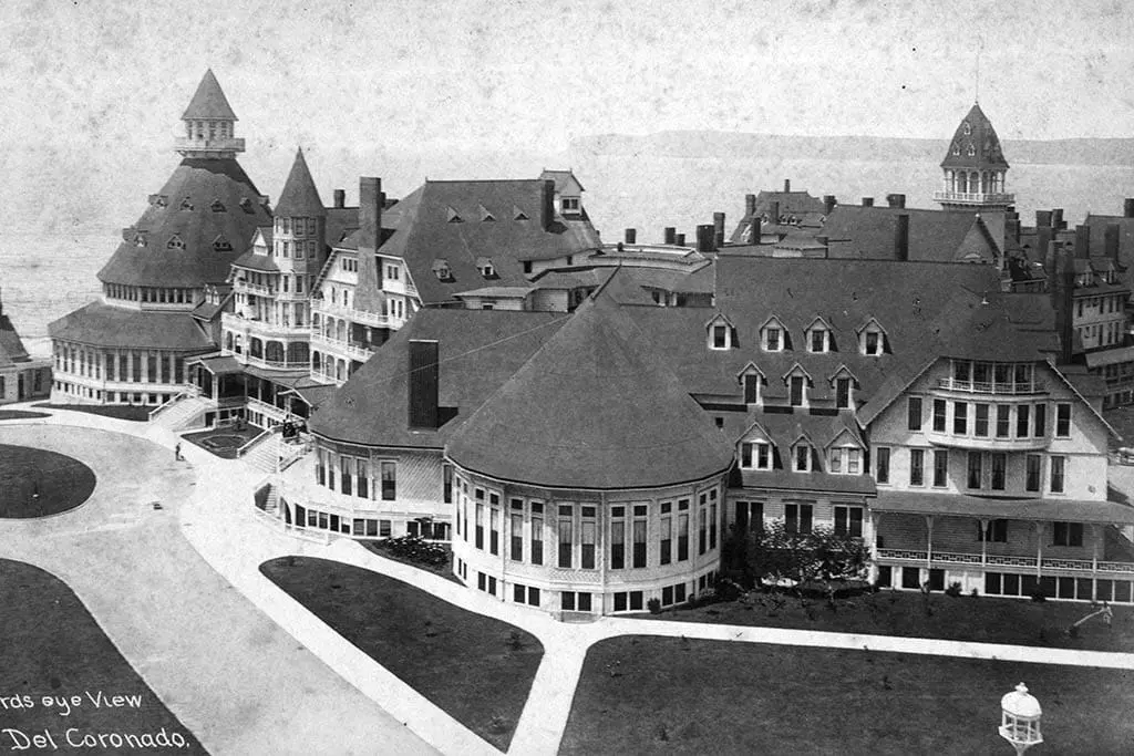 The Hotel del Coronado in San Diego